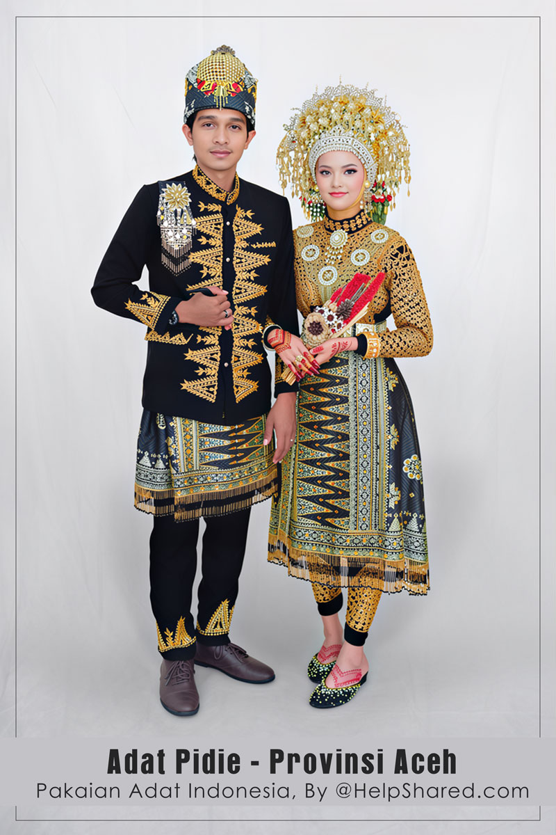 baju-adat-aceh-pidie Pakaian Adat Aceh Pidie