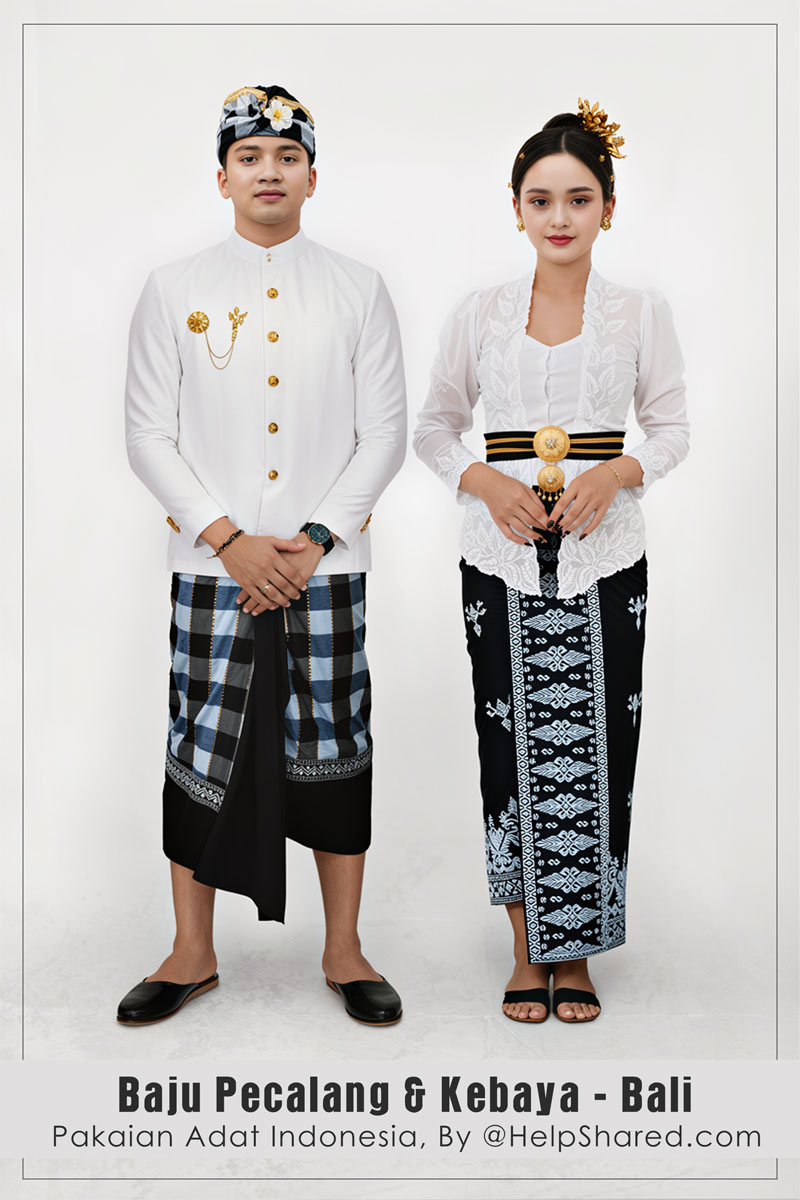 baju-adat-pecalang-kebaya-bali Pakaian Adat Pecalang Kebaya Bali