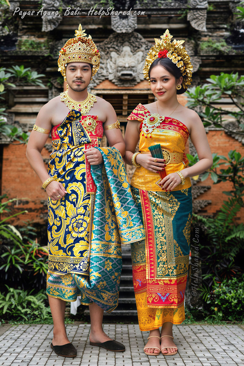 baju-adat-payas-agung-bali Pakaian Adat Payas Agung Bali