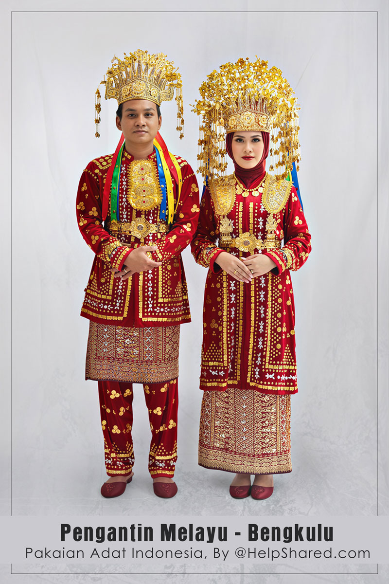 baju-adat-pengantin-bengkulu Pakaian Adat Bengkulu Pengantin