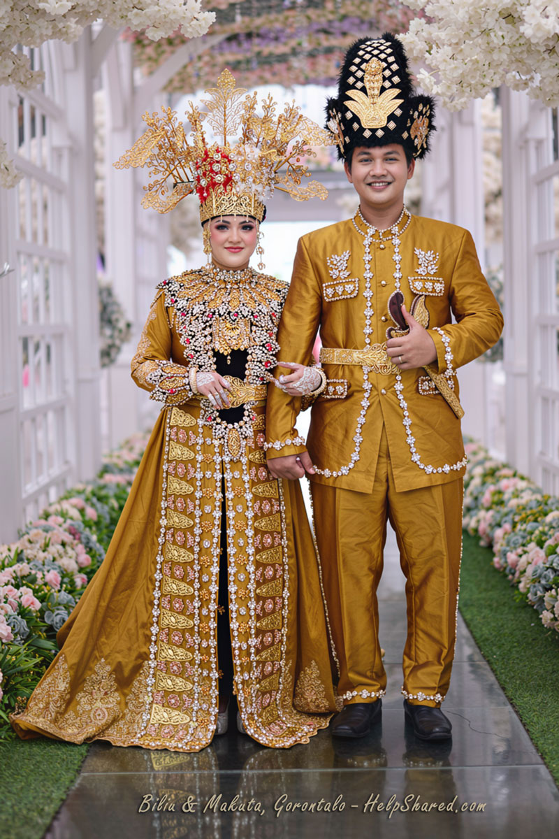 baju-adat-pengantin-biliu-makuta Pakaian Adat Pengantin Biliu Makuta