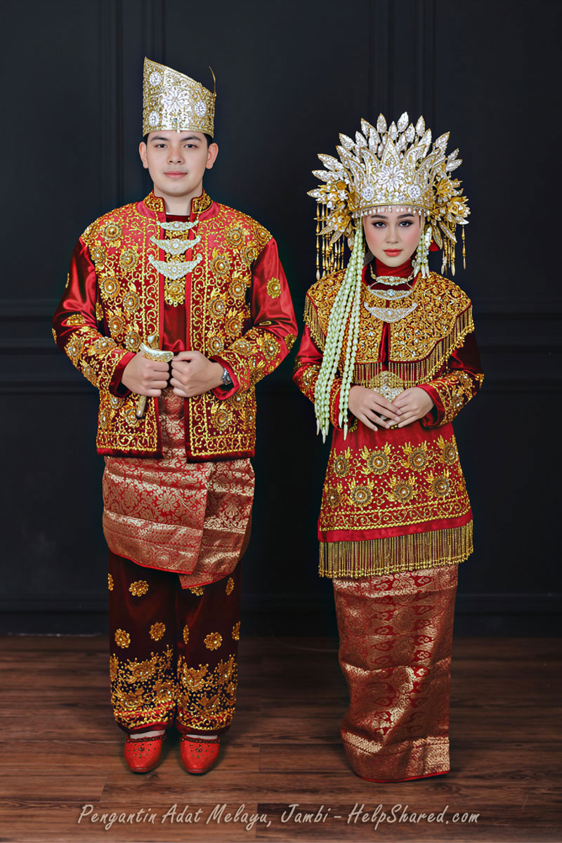 baju-adat-pengantin-jambi Pakaian Adat Pengantin Jambi