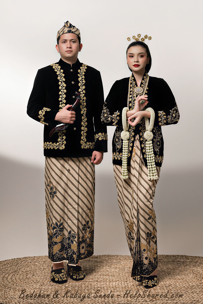 baju-adat-bedahan-kabaya-sunda Pakaian Adat Bedahan Kabaya Menak Sunda