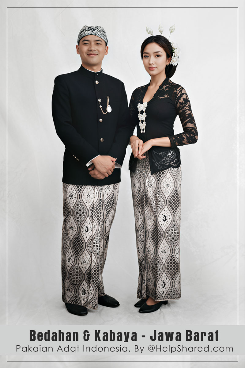 baju-adat-bedahan-kabaya-sunda-jabar Pakaian Adat Bedahan Kabaya Sunda Jabar
