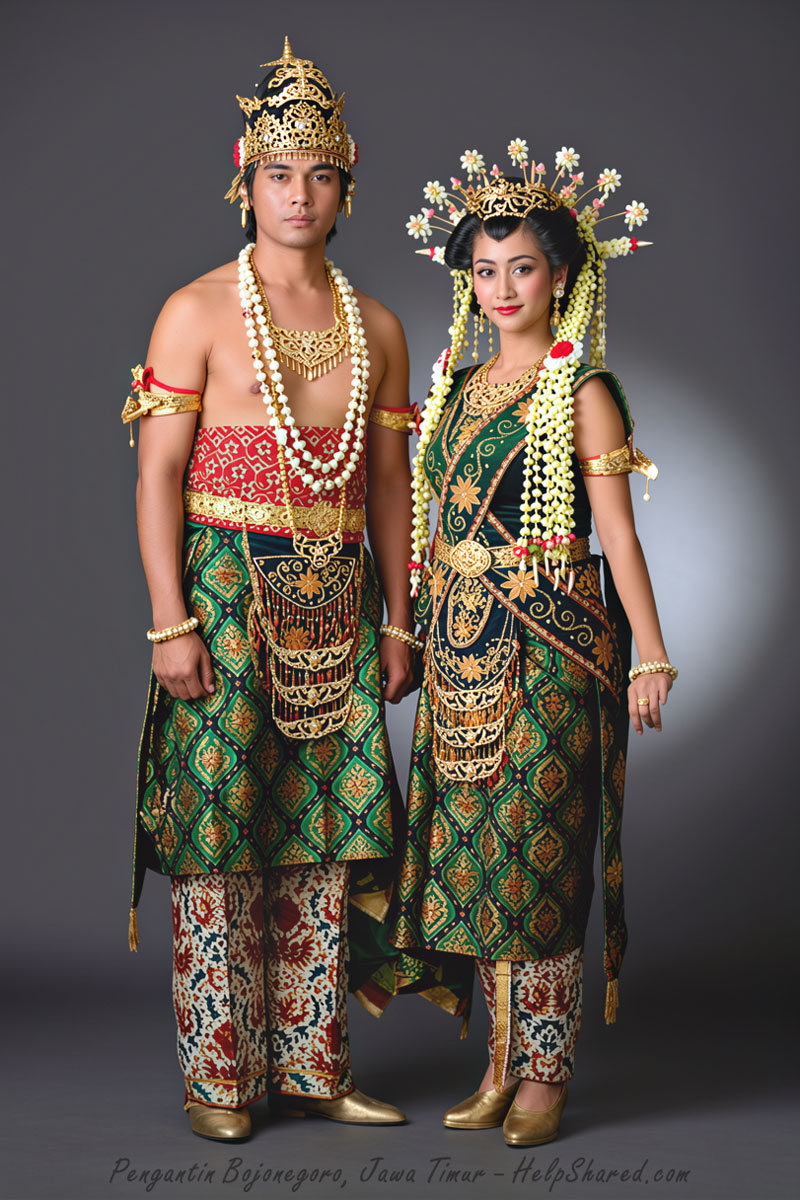 baju-adat-bojonegoro Pakaian Adat Bojonegoro