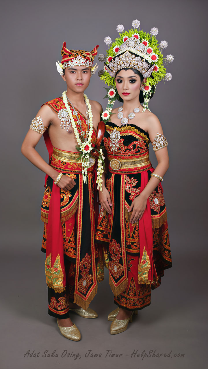 baju-adat-osing-banyuwangi Pakaian Adat Asing Banyuwangi