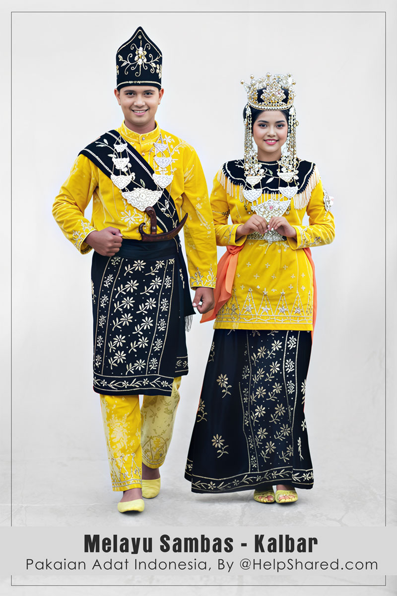 baju-adat-melayu-sambas-kalbar Pakaian Adat Melayu Sambas Kalbar