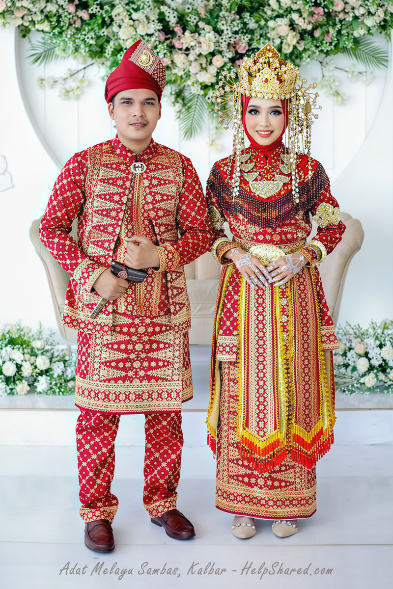 baju-adat-melayu-sambas-kalbar Pakaian Adat Melayu Sambas Kalbar