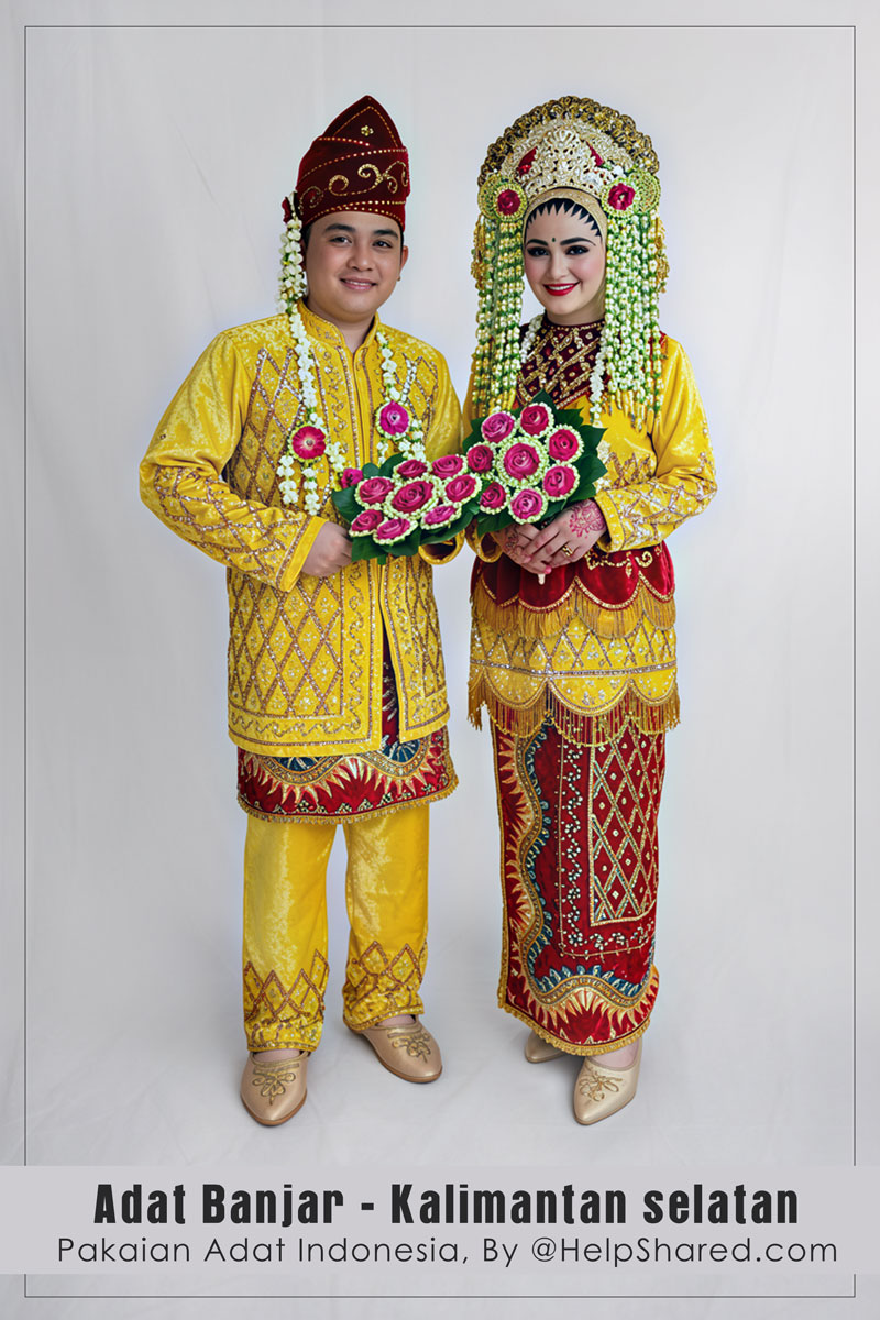 baju-adat-banjar-kalsel Pakaian Adat Banjar Kalsel