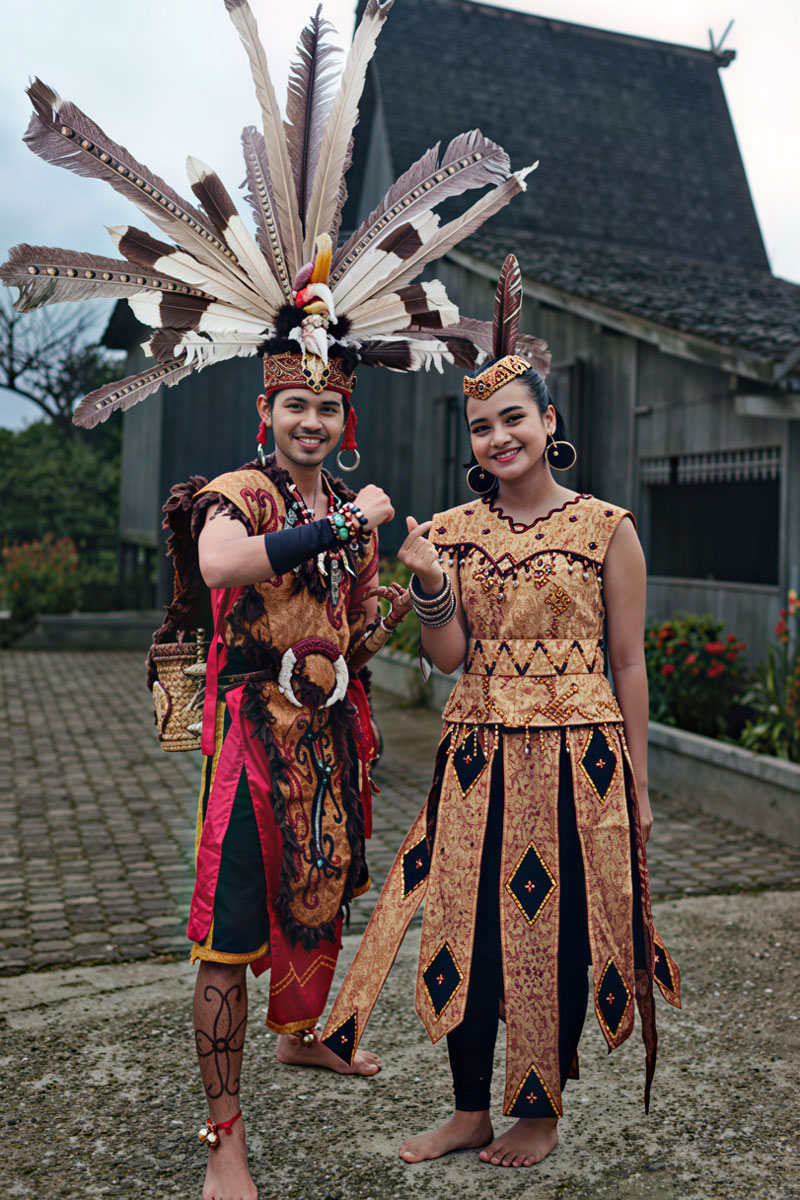 baju-adat-dayak-meratus Pakaian Adat Dayak Meratus