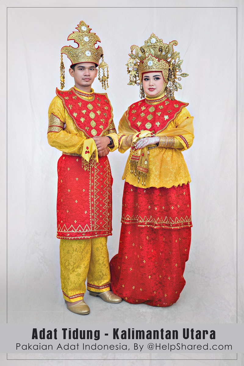 baju-adat-tidung-kaltara Pengantin Adat Tidung Kaltara