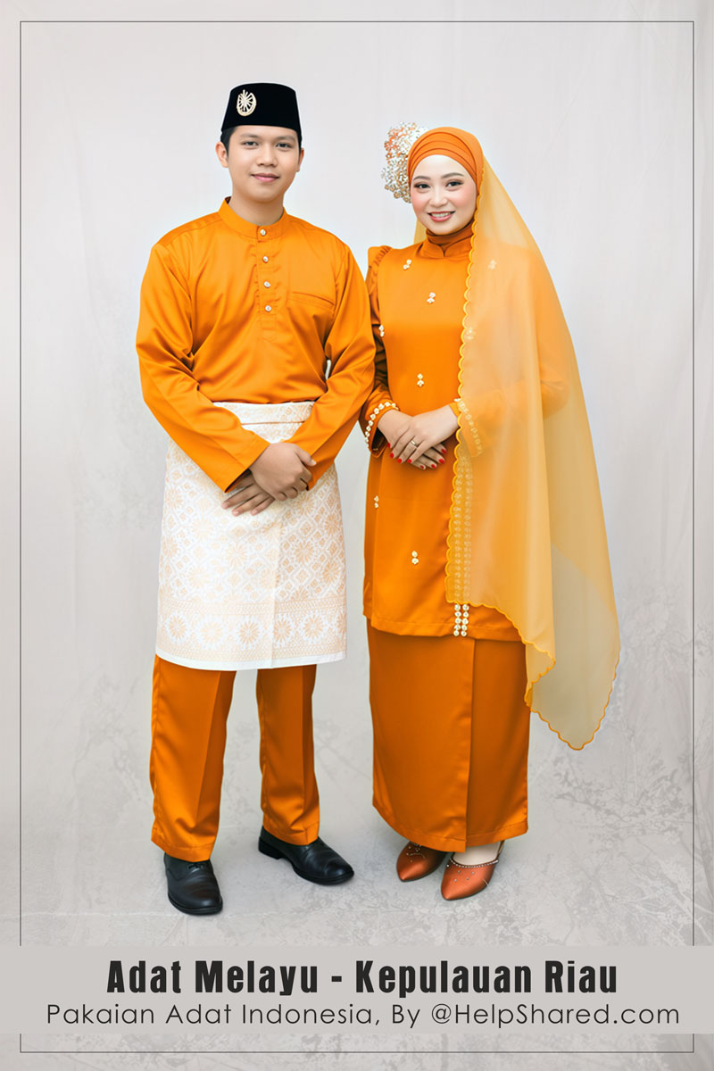 baju-adat-melayu-kepri Pakaian Adat Melayu Kepri
