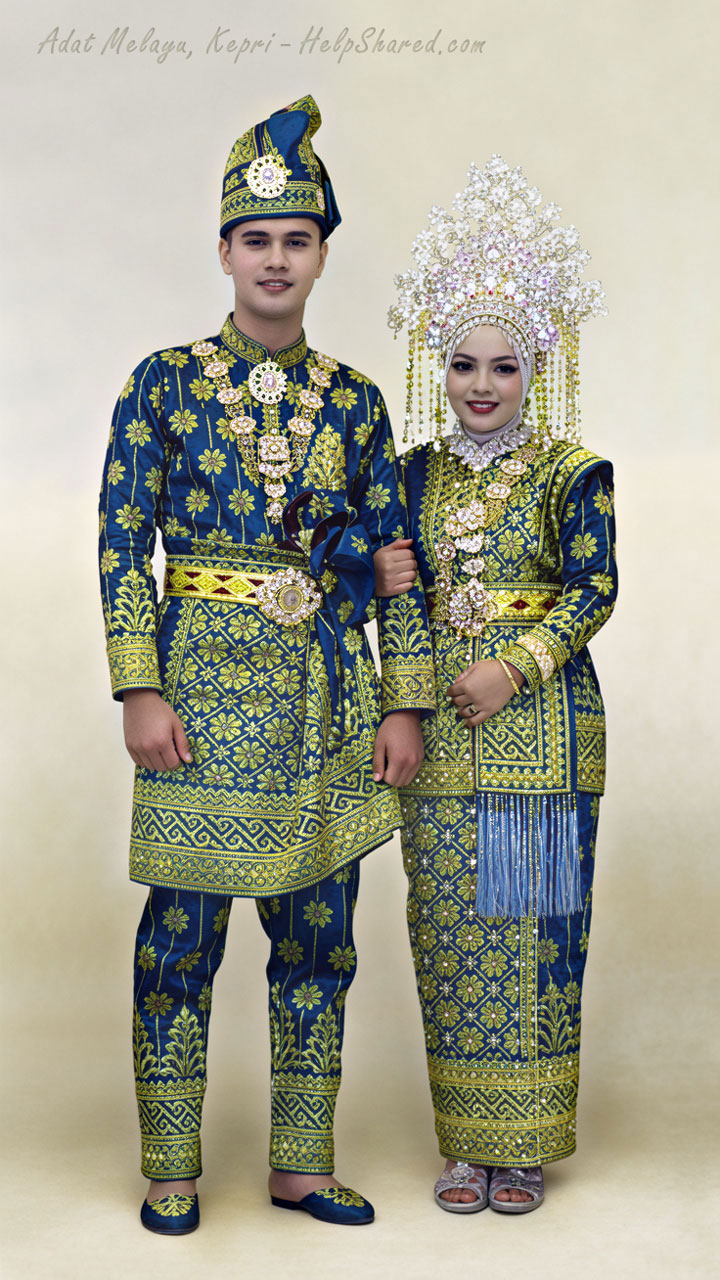baju-adat-pengantin-kepri Pakaian Adat Pengantin Kepri