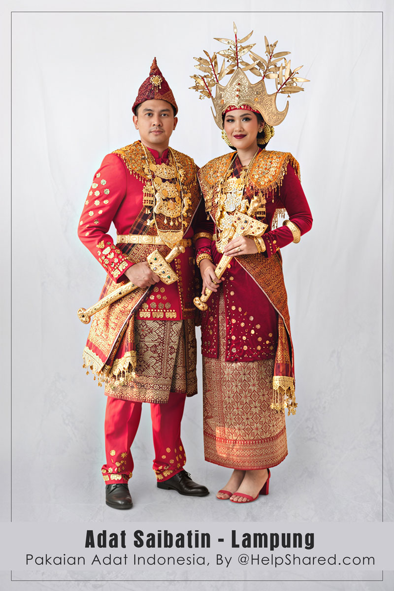 baju-adat-saibatin-lampung Pakaian Adat Saibatin Lampung