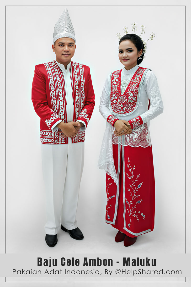 baju-adat-cele-ambon-maluku Pakaian Adat Cele Ambon Maluku