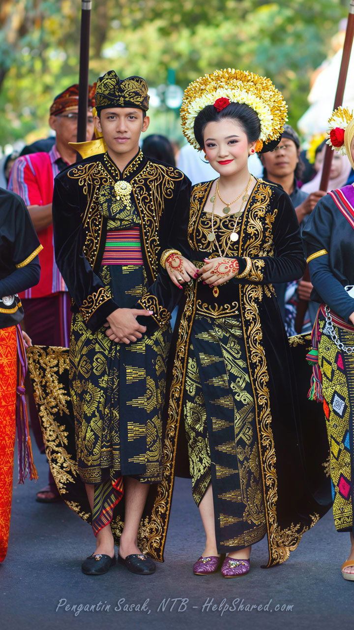 baju-adat-pengantin-sasak-ntb Pakaian Adat Pengantin Sasak NTB
