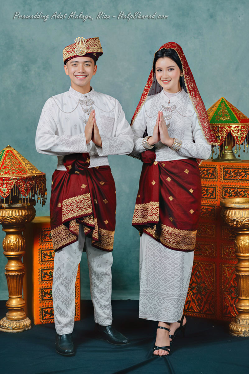 baju-adat-melayu-riau Pakaian Adat Melayu Riau