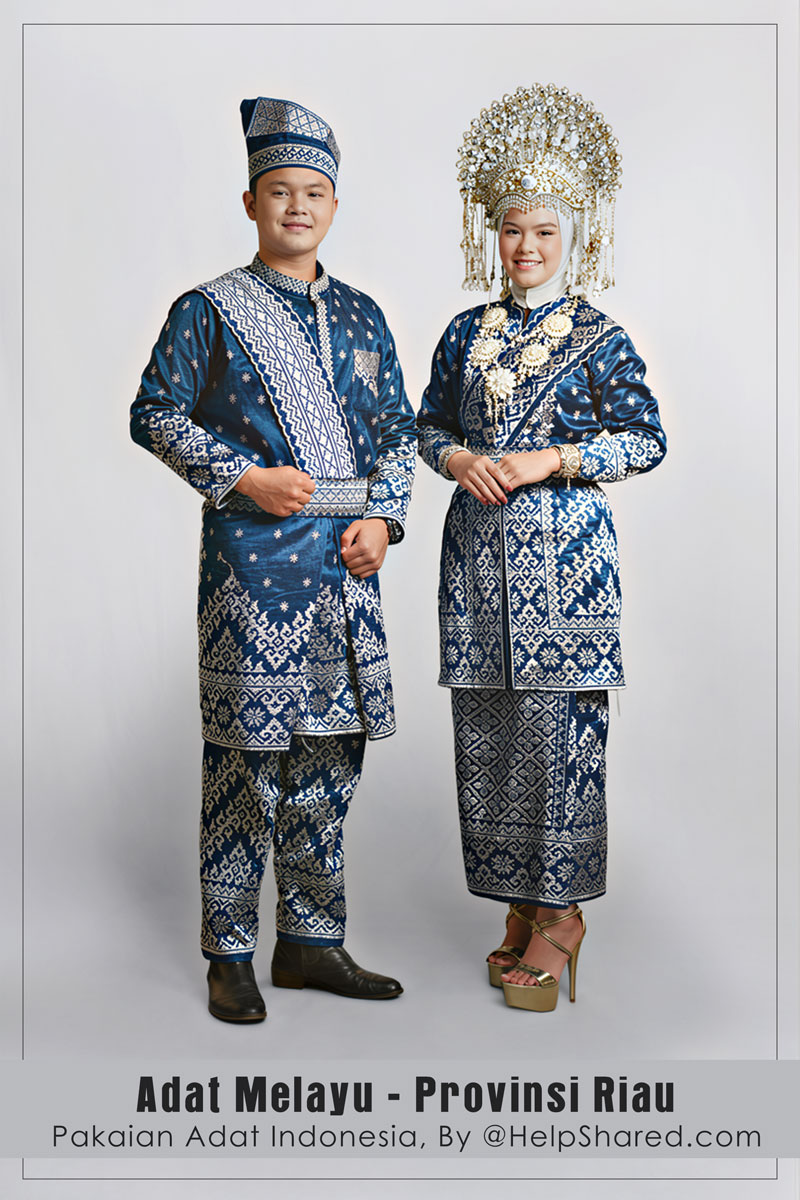 baju-adat-melayu-riau Pakaian Adat Melayu Riau