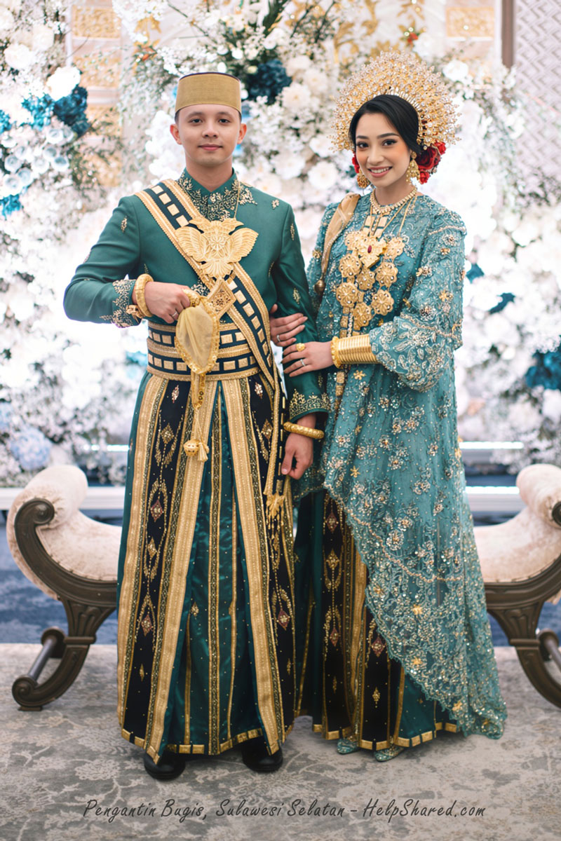 baju-adat-pengantin-bugis Pakaian Adat Pengantin Bugis