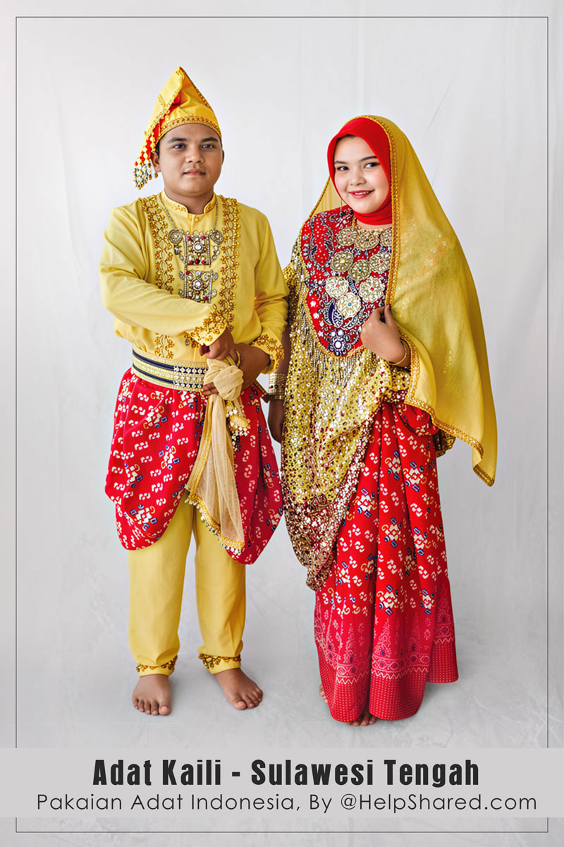baju-adat-kaili-sulteng Pakaian Adat Kaili Sulteng
