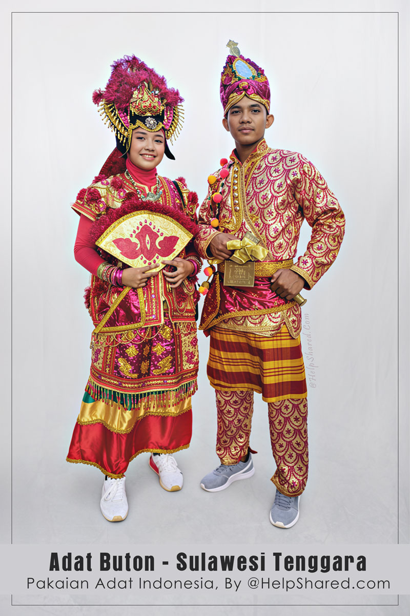 baju-adat-buton-sultra Pakaian Adat Buton Sultra