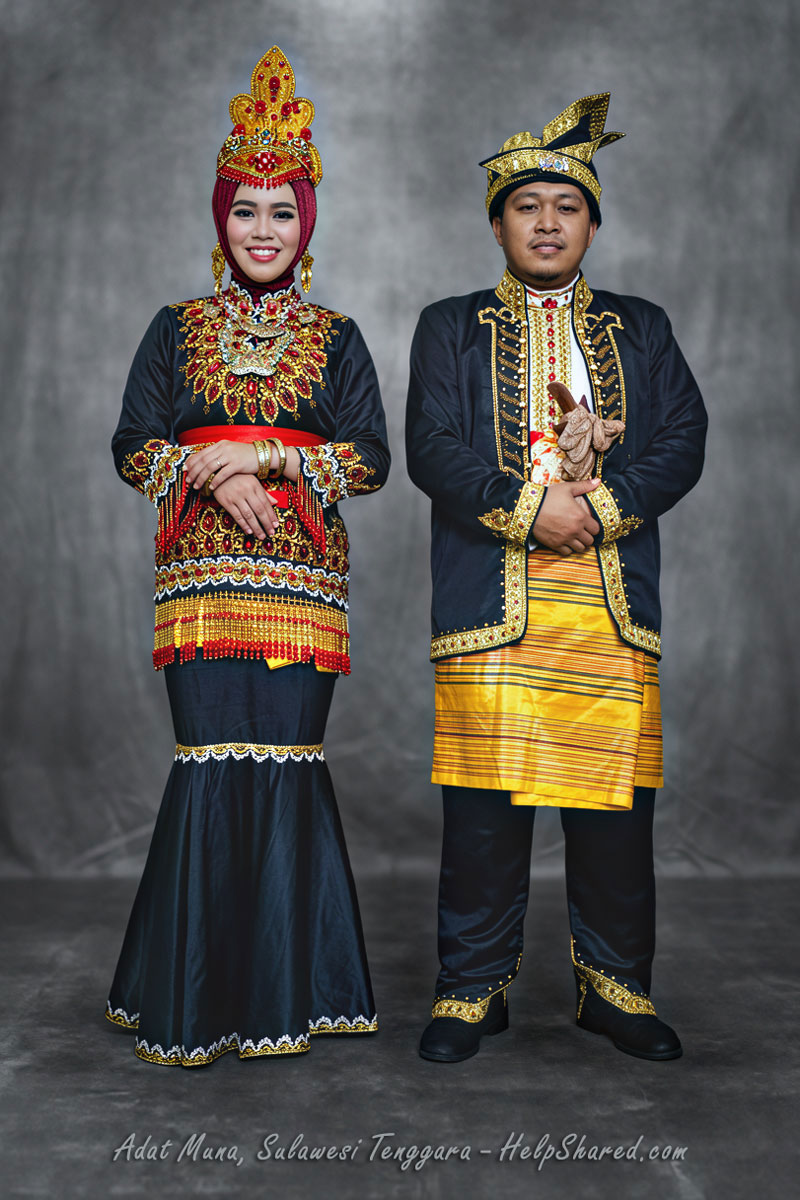 baju-adat-muna-sultra Pakaian Adat Muna Sultra