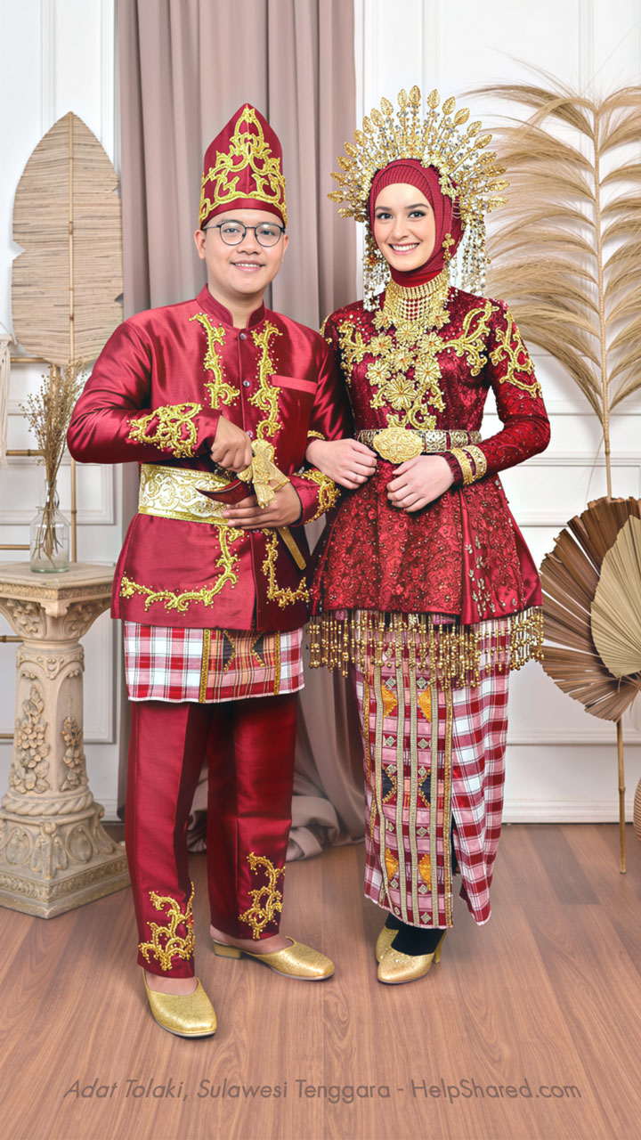 baju-adat-tolaki Pakaian Adat Tolaki