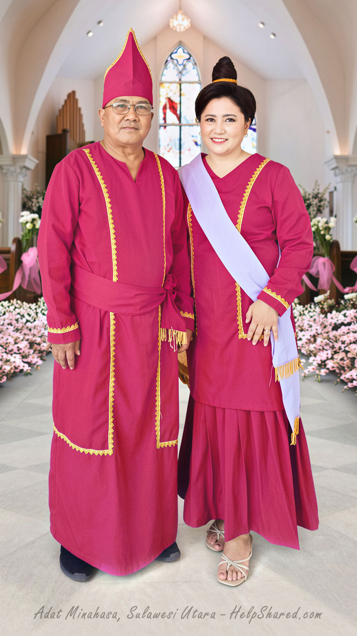 baju-adat-laku-tepu-minahasa Pakaian Adat Laku Tepu Minahasa