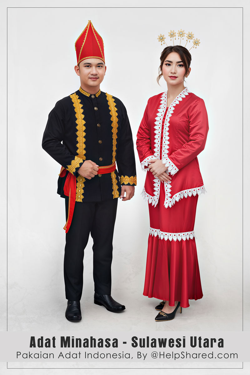 baju-adat-minahasa-sulut Pakaian Adat Minahasa Sulut