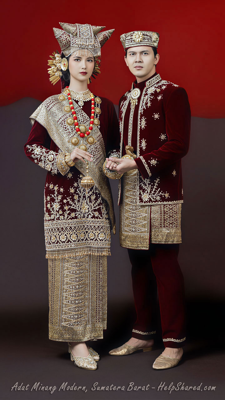 baju-adat-minang-modern Pakaian Adat Minang Modern