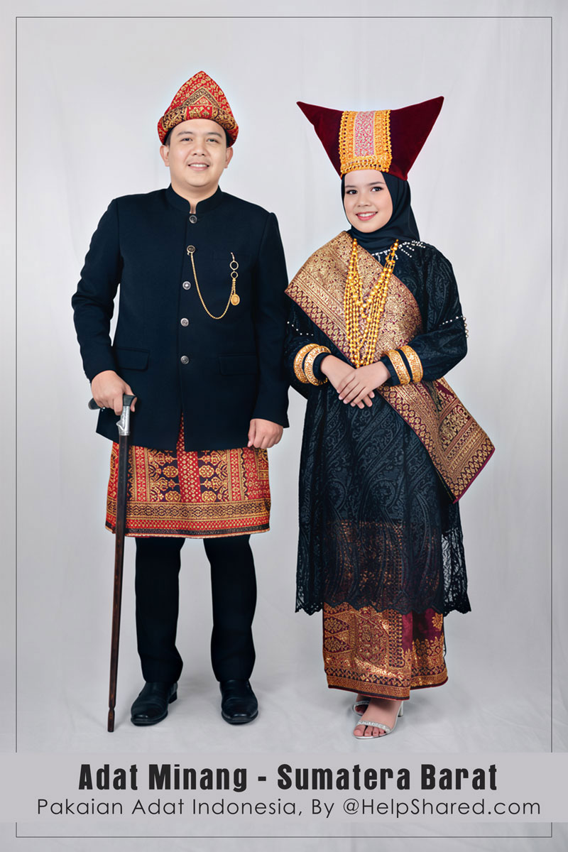 baju-adat-minang-sumbar Pakaian Adat Sumatera Barat Minang
