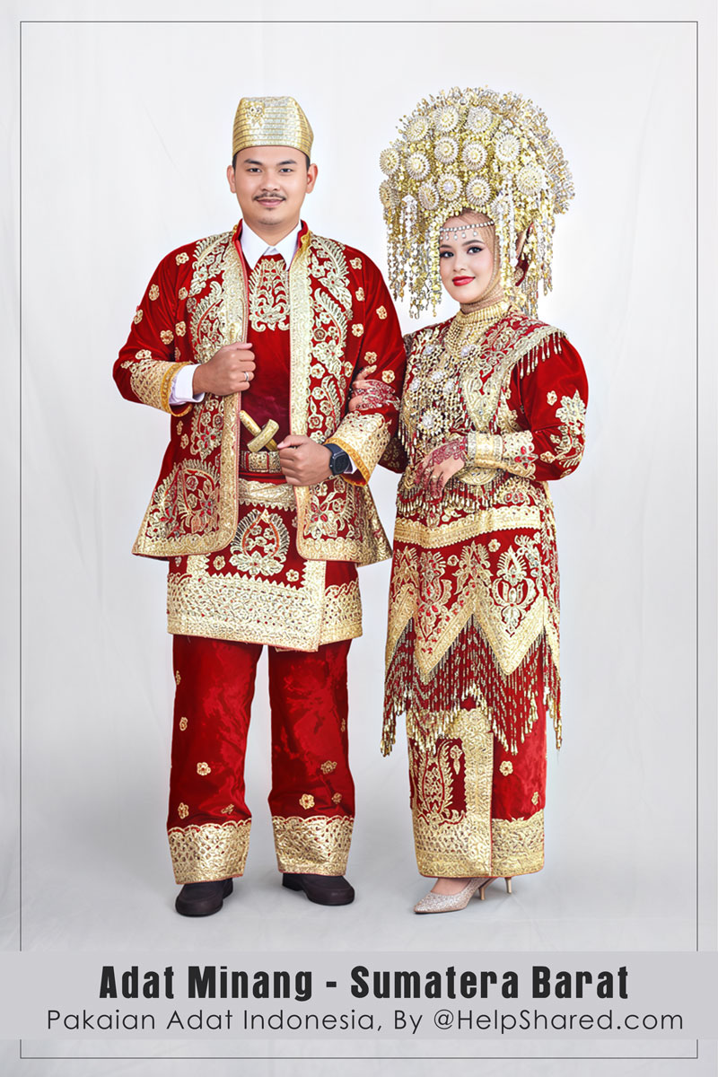 baju-adat-pengantin-minang Pakaian Adat Pengantin Minang