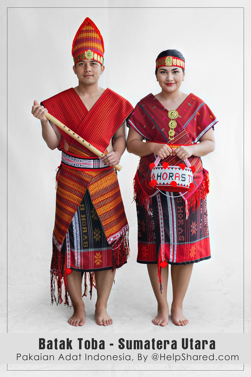 baju-adat-batak-toba-sumut Pakaian Adat Sumatera Utara Toba