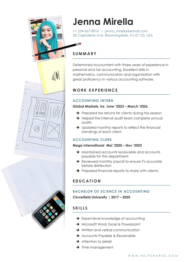 accounting resume
