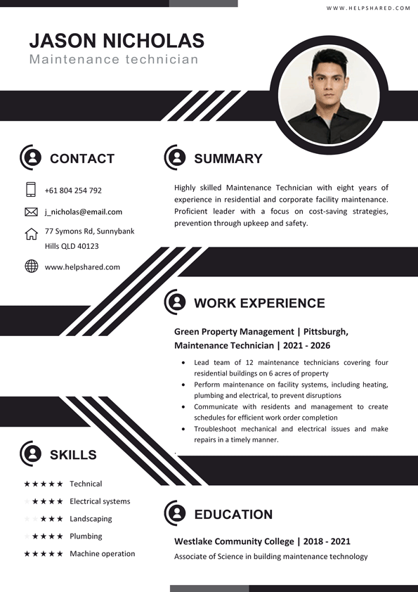 technician resume