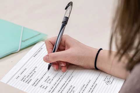 surat lamaran kerja tulis tangan